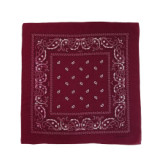 Hot Sale Stock Classic Paisley Pattern Cotton Bandana Square Kerchief