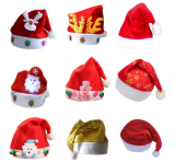 Wholesale custom red Christmas Ornaments Hat