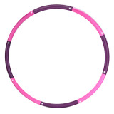 Adult Fitness Equipment Foam Detachable Body Building 1.6kg PP Weighted Hula Ring Hoops