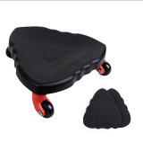 Triangle 360 Degree Free Wheels Ab Abdominal roller Gliding Core Sliders For Fitness