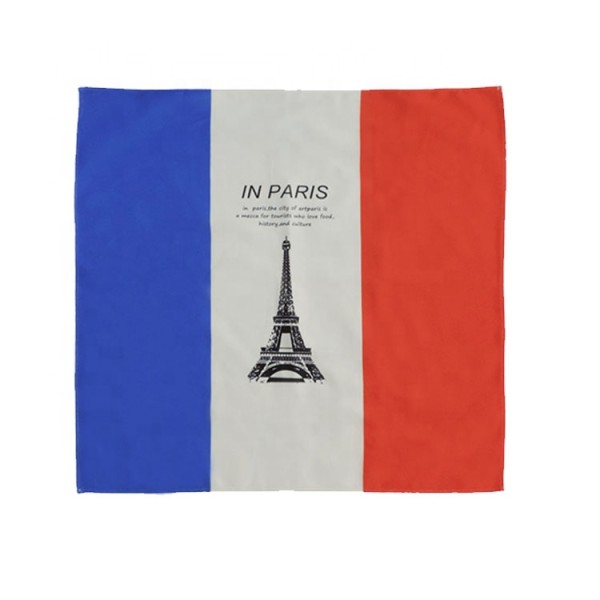 Fans Custom Printing Sport Square Cotton Cotton Cheap Square Bandanas Headband
