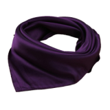 Stock 60x60cm Plain Colors Satin Silk Head Square Silk Scarf