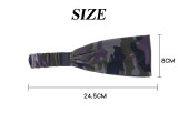 wholesale Non-slip Sweatband sport head band custom man women headband for yoga