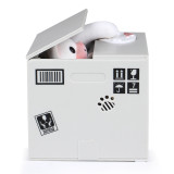Xiaoboxing China factory cheap price loving piggy plastic dog money saving bank toy storage box for children