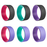Cheap wholesale yoga wheel 3 pack factory price fitness gym exercise eva yoga wheel