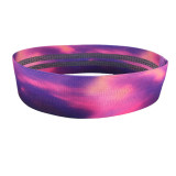 Custom Logo Exercise Workout Hip Circle Bands Stretch Custom Resistance Hip Band Fabric