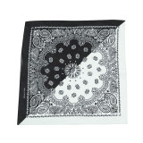 100% Cotton Paisley Silk Screen Print Custom Headwear Bandana