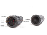Eva china fitness electric massage yoga column electric vibrating foam roller