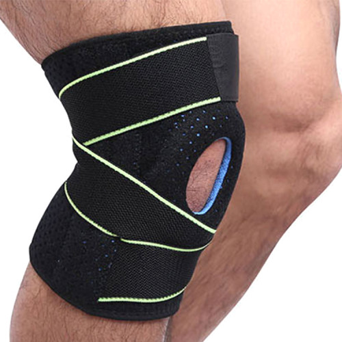 Custom Double Strap Open Patella Knee Breathable Elastic Joint Knee Support