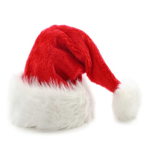 Wholesale red Christmas Santa Hats for adults