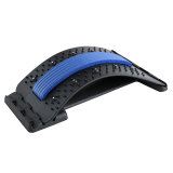 Adjustable back relief pain massage device stretcher set magic blue orthopedic lumbar back stretcher