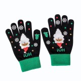 Texting Gloves Stretch Knitted Christmas Gloves Winter Warm Touchscreen Gloves
