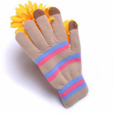 Unisex Winter Warm Girls & Boy Knit Touch Screen Stretchy Magic Gloves