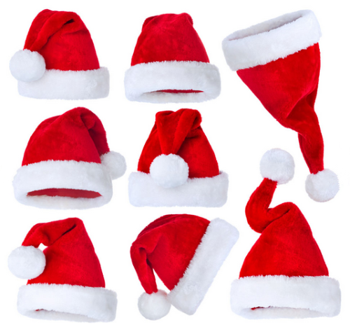 Wholesale custom red Christmas Ornaments Hat