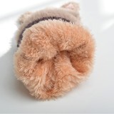 Wholesale Womens Winter Gloves Knitted Fleece Mittens with Cat design