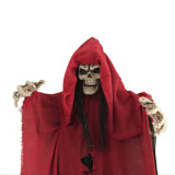 5 feet Halloween Prop Life Size Skull Skeleton Haunted House Decoration Halloween Skeleton