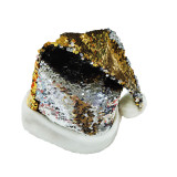 Bling Gold and Silver Sequin Christmas Santa Hat