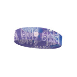 wholesale Bohemian style yoga Sweatband sport head band custom women nurse headband with button