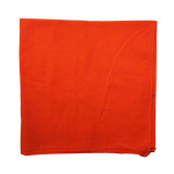 Plain Solid Color Square Sports Cotton Bibs Solid Color Kerchief