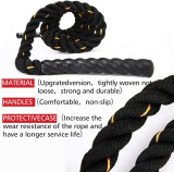 Adults Workout Gym Exercise for Boxing Training Skip Rope 3LB Heavy Fitness Weighted Jump Ropes