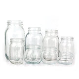 8oz  round glass mason jar regular mouth glass mason jars 8 ounce