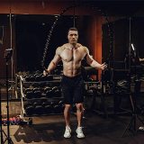 Adults Workout Gym Exercise for Boxing Training Skip Rope 3LB Heavy Fitness Weighted Jump Ropes