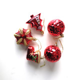 Waterproof Transparent Laser Flashing Led Star Ball Lighted Christmas Home Decoration