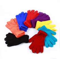 Children Acrylic factory with high quality and cheap price knitted glove
