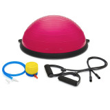 Balance GYM Half Ball with Hand Pump PVC Exercise Pilates Yoga Half Ball