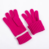 Winter Warm Knit Gloves Touch Screen Thick Thermal Gloves