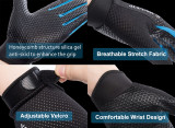 Fashionable Professional Custom thin Breathable fitness workout gym gloves full finger