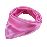 Stock 60x60cm Plain Colors Satin Silk Head Square Silk Scarf