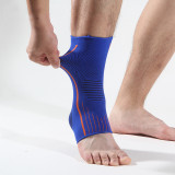 High Quality Elastic Sport Fitness Compression Knitted Ankle Brace Support Sleeve