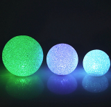 Wholesale led outdoor Christmas Ornaments ball light up