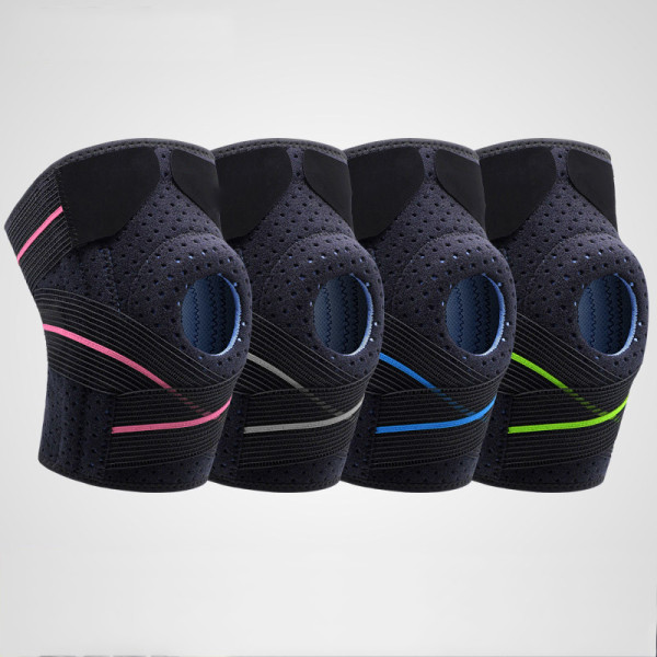 2020 New Arrivals Spring adjustable knee supports Sleeve Compression Sports knee brace strap