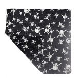 Cheap Custom Logo Printing Skull Customized Cotton Bandanas Bandana Square Scarf Bandanna