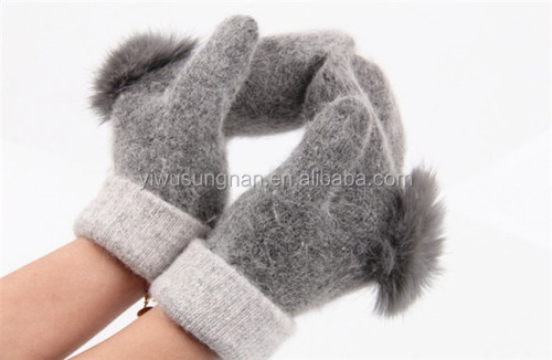 Made In China Wholesale Cheap Acrylic Knitted touch screen Gloves