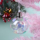Festival LED Light PVC Christmas BAll Hanging Ornaments Xmas Decoration Nice Gift Wedding Decoration LED Balls