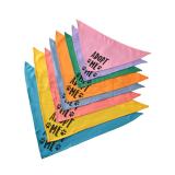 Custom Halloween New Year Holiday Cute Cotton Blank Dog Bandana For Large Medium And Small Dogs Cats