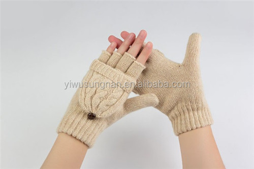 Wholesale hot sale factory knitted gloves in YIWU