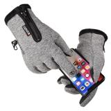 2020 Fashion Touch Screen Ski Snow Gloves for Cold Weather Waterproof Winter Snowboard Gloves for Men & Women