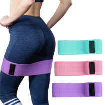 Custom Pink Workout Hip Sets Loop Fitness Resistance Elastic Exercise Bands Booty Resistant Bands