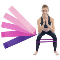 Multi-color Durable Fitness Elastic Exercise Loop Pink Latex Loop Booty Band Sets