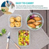 Hot sale kitchen use large airtight food storage container with BPA-free Locking lids