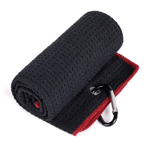 New Design Cheap Custom Golf Microfiber Towel Cheap Golf Towel