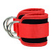 Adjustable Ankle Straps For Cable Machines Pink Gym Neoprene Fitness Padded Ankle Strap
