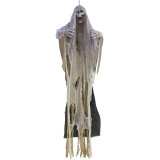 High Quality Life Size Halloween Creepy Hanging Plastic Skeleton Outdoor Halloween Decoration