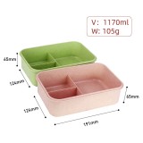 Microwave Meal prep Bento Lunch Box container plastic kids lunch box with spoon