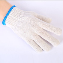 Cheap price disposable gloves friendly cotton polyester knit work gloves for household cleaning garden