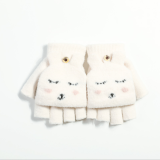 Knitted Gloves Warm Thicker Fleece Winter Anti Season Promotion Cheap Women Custom Gloves